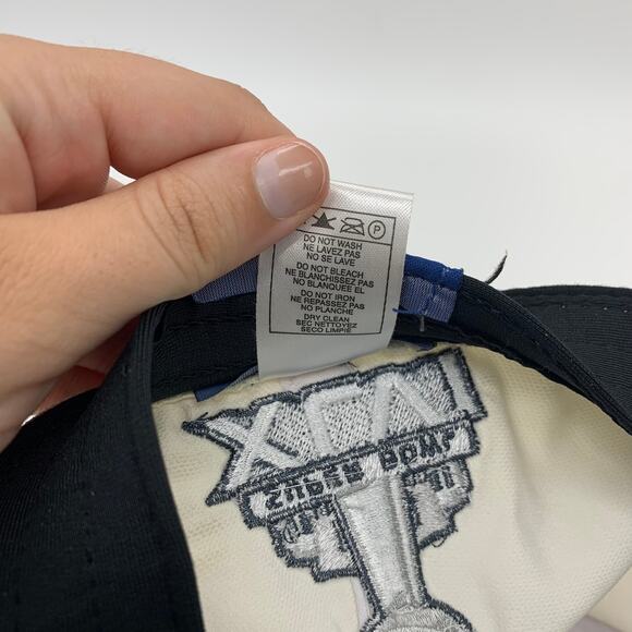 NFL Onfield Reebok NE Patriots 2011 Conference Championships Baseball Cap OSFA - Picture 10 of 10